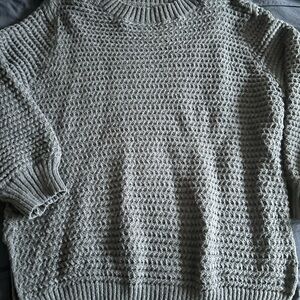Cozy blue Knit Sweater